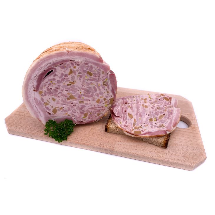 gefüllte Bauchroulade