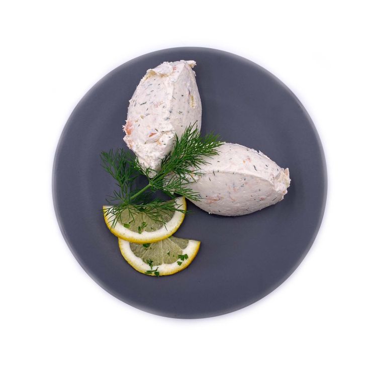 Frischkäse mit Lachs